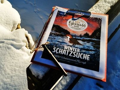 Ob Winterschatzsuche mit der Familie oder ein winterlicher Spaziergang: der Galetschbach in Rettenberg ist auch im Winter ein lohnenswertes Ausflugsziel.