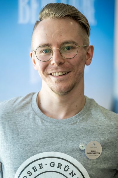 Robin Ochsenreiter ist Mitarbeiter der Tourist-Info in Burgberg.