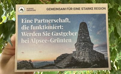 Der 10 Gründe Flyer für Gastgeber