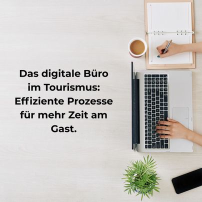 Webinar-Vorschlag für Gastgeber zum Thema digitale Büroorganisation im Tourismus