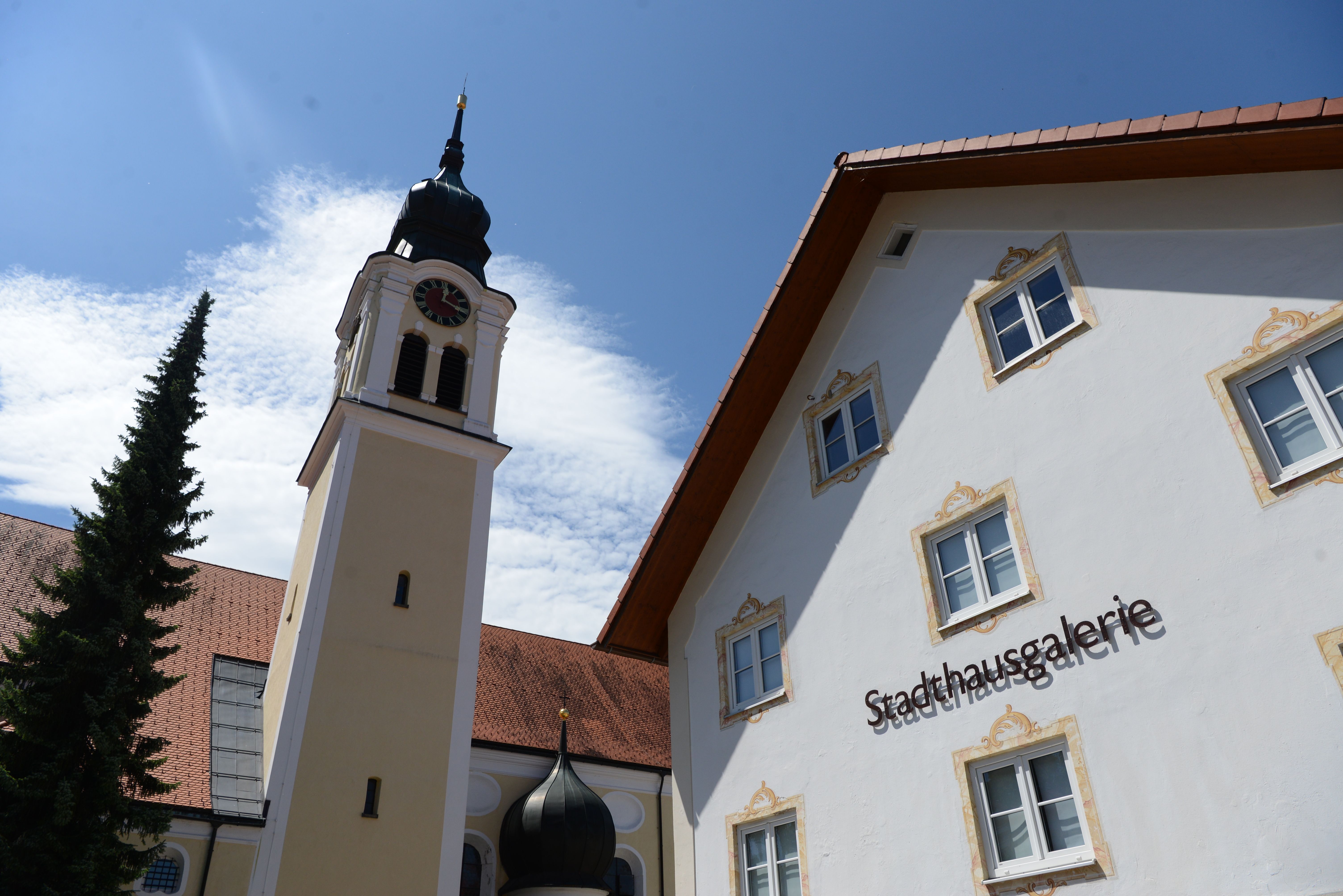 Die Stadthausgalerie in Sonthofen.