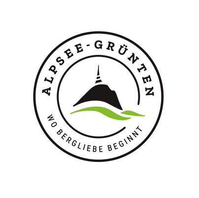 Das Logo-Emblem der Alpsee-Grünten Tourismus GmbH.